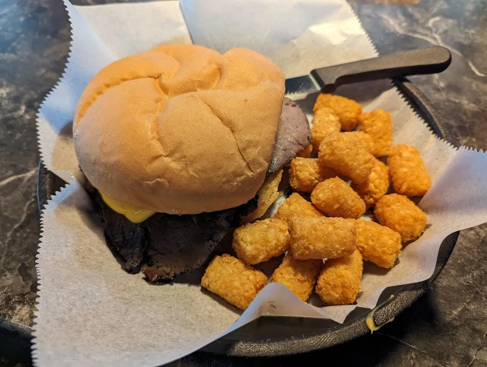 Bed and Cheddar with Tots